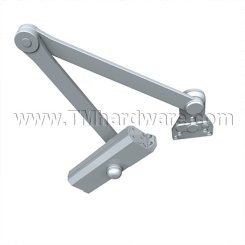 Norton 1601SS, Door Closer, Surface Closer, Corrosion Resistant, Regular or top jamb to 3" reveal, Adjustable Size 1-6, Aluminum Painted Finish