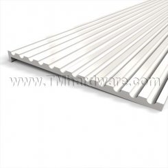Pemko #19325 Safety Stair Tread Plate,  Aluminum, 6.125" Depth, .25" Riser