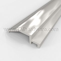 Pemko #195 Cover Plate Accessory, Aluminum Elevated Trim, .5" Height