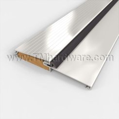 Pemko Fixed Door Threshold, 4.56" wide,  Aluminum with Kerf Seal