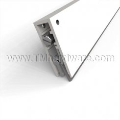 Pemko #4131NB Automatic Door Bottom, Aluminum with Nylon Brush Seal, Narrow Casing, .75" Drop