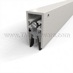 Pemko #4301NB Automatic Door Bottom, Aluminum with Double Brush Seal, .75" Drop