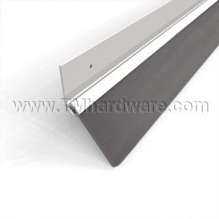 Pemko #45175 Door Gasket and Sweep, Aluminum with 1.75" Angled Brush