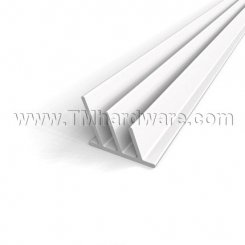 Pemko #S773 Adhesive Weatherstrip, 1/2" Wide SiliconSeal™ Triple Fin