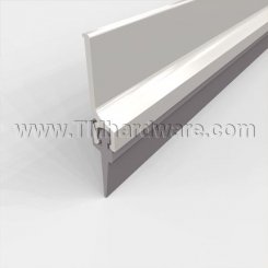 Pemko #308V Door Bottom, .875" Aluminum Casing with .563" Eco-V Vinyl Seal