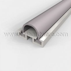 Pemko #313 Meeting Stile, Mortised Aluminum with EPDM Bulb Seal
