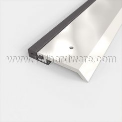Pemko #315R Door Gasket, 1.25" Aluminum or Bronze Casing with Sponge EPDM Seal