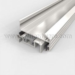 Pemko #3444 Meeting Stile, Aluminum, Locking Spring Bolt with Double Seal, Outswing Doors