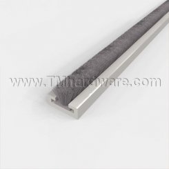 Pemko #369_P4 Meeting Stile, Pile Brush, Surface or Mortised Mount, 3/8" Brush