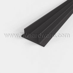 Pemko #S772 Adhesive Weatherstrip, .5" Wide Silicone with Double Fin Seal