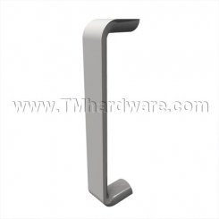 Rockwood #125 - 126 Half Round Door Pull Bar, 6" - 8" CTC