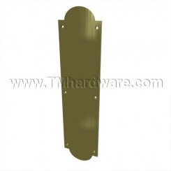 Rockwood 76 Push Plate, Decorative Design, Standard Guage .050" Thick