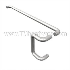 Rockwood BF15647 / Series 47 Offset Single Bar Set - Pull up to 18", Push Bar up to 36"