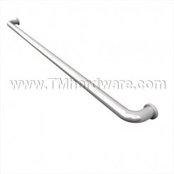Rockwood BP47 / Series 47, Straight Single Push/Pull Bar With Base Plates