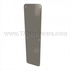 Rockwood 71RC Push Plate, Round Corner, Heavy Weight .062" Thick