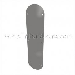Rockwood 70RE Push Plate, Round Edge, Standard Gauge .050" Thick