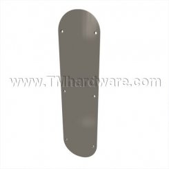 Rockwood 71RE Push Plate, Round Edge, Heavy Weight .062" Thick