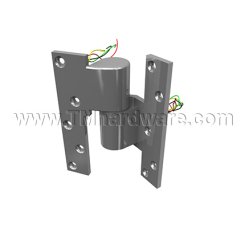 Norton EM19, Door Closer Pivot, Electrified Intermediate Pivot, 3/4" Offset, Right Handed, Satin Chrome Plated Finish
