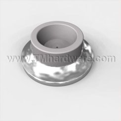 Rockwood #403 - 405 Solid Cast Wall Stop With Concave Bumper