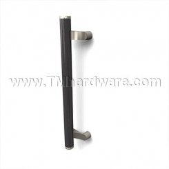 Rockwood SoftTek RM2640 Offset Pull with a Black Santoprene Base and Contrasting Post, up to 84"