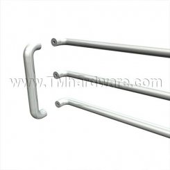 Rockwood Tubular RM371-3 - RM372-3 Straight Push Pull Set with Triple Push Bar and a 1.5" Diameter, Pull - up to 18" CTC, Push Bar - up to 36" CTC