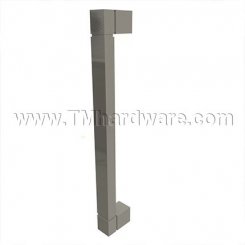 Rockwood AccenTek RM4755 Solid Groove Stainless Steel Straight Pull with 3⁄4" x 1-1⁄4" Grip - up to 4FT CTC