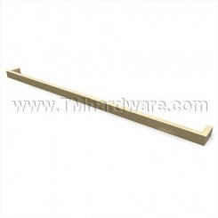 Rockwood PlanTek RM5232 - RM5242 Flat Front Push Bar with Flat Ends, up to 36" CTC