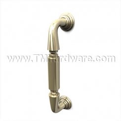 Rockwood Traditional RM5522 Decorative Cast Pull with a Base Plate, 8" CTC