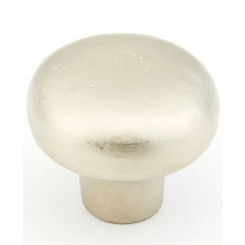Mountain Round Cabinet Knob- Antique Silver