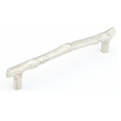 Rustic Mountain Cabinet Pull - Antique Silver