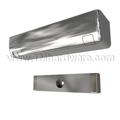 Securitron M380E EcoMag Series Magnalock, Electronic Lock, with Bondstat and DPS, Satin Aluminum, Clear Anodized Finish