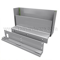 Securitron TJ In-Swing Door Kit For M38 And M86 Magnalock Electronic Lock, M38, Clear Anodized Finish