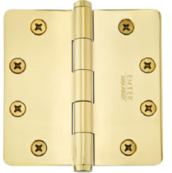 Emtek Finished Sample Polished Brass