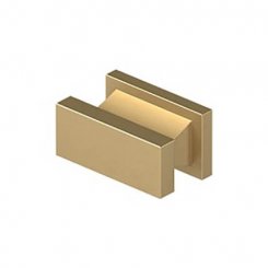 Deltana AN138  Anvil Cabinet Knob, Solid Brass, .75" x 1.5"