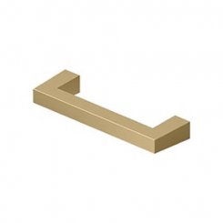 Deltana SBP35 Heavy Duty Decorative Cabinet Pull, Solid Brass, 3.5" Length