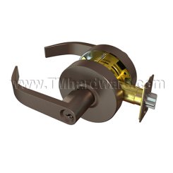 Accentra PB-4607LN Entry Lever, Grade 2, Pacific Beach Lever Oil Rubbed Bronze, Equiv. (10BE) Finished