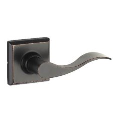 Yale Expressions Ellington Rosette with Brunswick Lever, Passage, Oil Rubbed Bronze (US10B) Finished