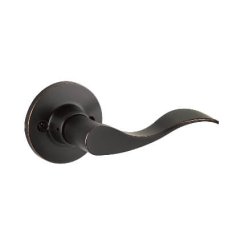 Yale Expressions Owen Rosette with Brunswick Lever. Passage, Oil Rubbed Bronze (US10B) Finished