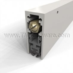Zero #351, Automatic Door Bottom, Surface Mounted Casing with Neoprene Seal, .75" Drop