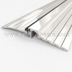 Zero #526 Rabbeted Threshold, 6" Aluminum with Neoprene and Thermal Break, .875" H