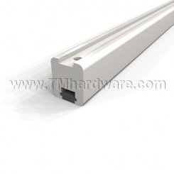 Zero #38 Meeting Stile, Aluminum with Solid Neoprene Insert, Mortised
