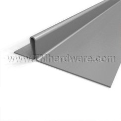 Zero #4, 400, 4000 Metal Weatherstrip, Wooden Windows, for Upper Sash Jambs