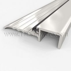 Zero #561 Rabbeted Threshold, 4.5" W Aluminum With Neoprene Gasket, 1" Clearance