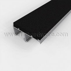 Wooster Spectra WP2J, WP3J, WP4J No-Slip Nosing, Sure Hold Anchors For Sloped Riser Steel Pan Stairs, 2" - 4" Depth