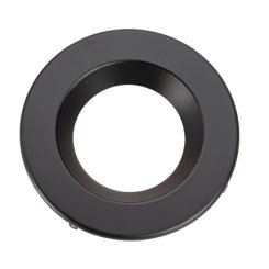 Topaz Accessories 6" Color Smooth Trims, Black finish