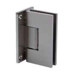 FHC Glendale Adjustable Wall Mount Hinge Full Back Plate, Satin Nickel (US15) Finished