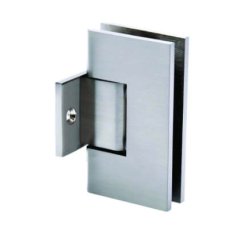 FHC Glendale Pony Wall Mount Glass Hinge for Shower Door Brushed Nickel Finished