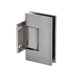 FHC Glendale Series Wall Mount Hinge for Shower Doors, Satin Nickel (US15) Finished