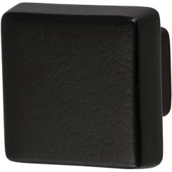 Hafele 133.50.221 Black Square Knob