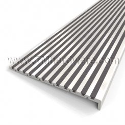 Zero #2676 Traction Tread™ Non-Slip Stair Nosing, 6" Depth, .5" Riser